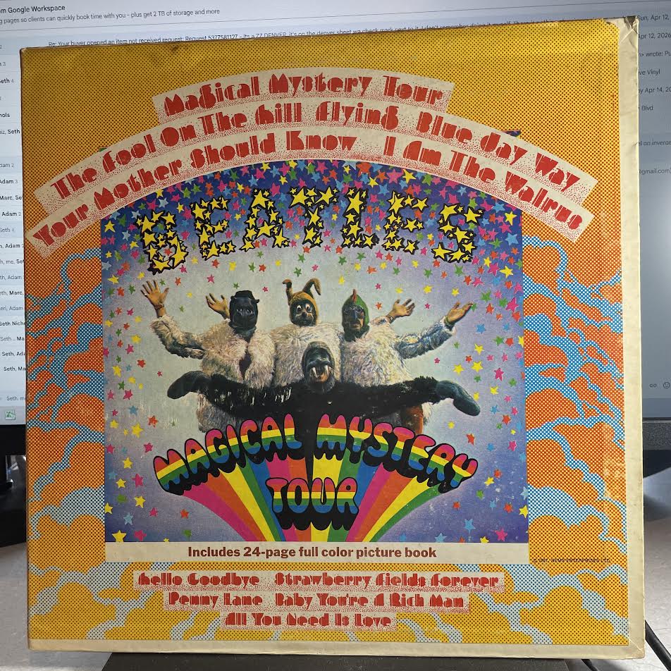 The Beatles - Magical Mystery Tour (VINYL) | Very Good Plus (VG+) Very Good Plus (VG+)--