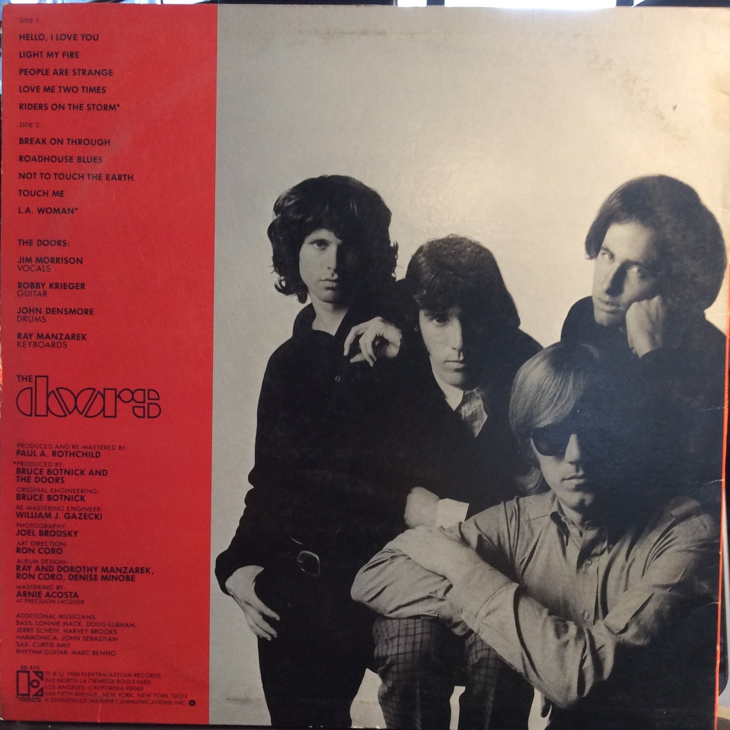 The Doors - Greatest Hits (VINYL) | Very Good Plus (VG+)-