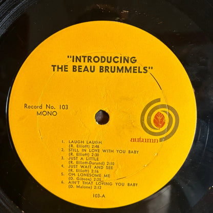 The Beau Brummels - Introducing The Beau Brummels (VINYL) | Very Good Plus (VG+) Very Good Plus (VG+)--