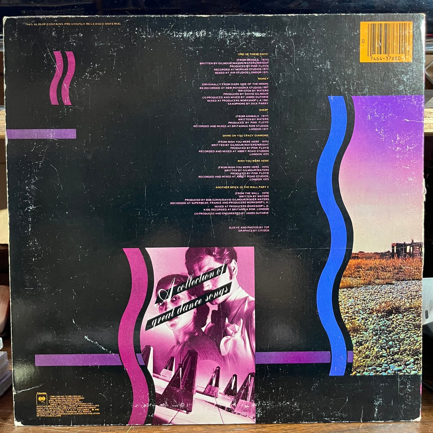 Pink Floyd - A Collection Of Great Dance Songs (VINYL) | Very Good (VG)-