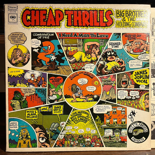Big Brother & The Holding Company - Cheap Thrills (VINYL) | Excellent+ (EX+)-