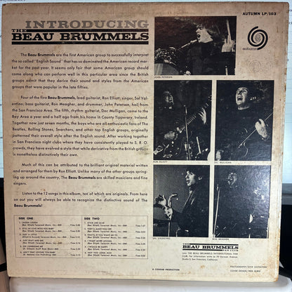 The Beau Brummels - Introducing The Beau Brummels (VINYL) | Very Good Plus (VG+) Very Good Plus (VG+)--