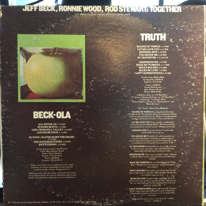 Jeff Beck - Truth/Beck-Ola (2xVINYL) | Very Good Plus (VG+)-