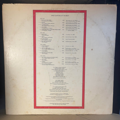 Eric Clapton - At His Best (2xVINYL) | Very Good (VG)-