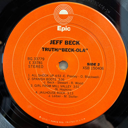 Jeff Beck - Truth/Beck-ola (2x VINYL) | Very Good Plus (VG+) Very Good Plus (VG+)--