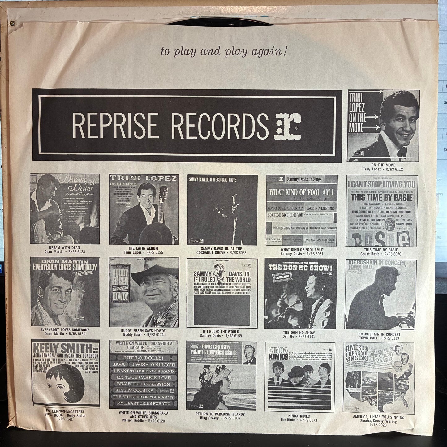 The Kinks - The Kink Kontroversy (VINYL LP Reprise Records ‎– RS-6197) | USED Very Good Plus (VG+) Very Good (VG)-