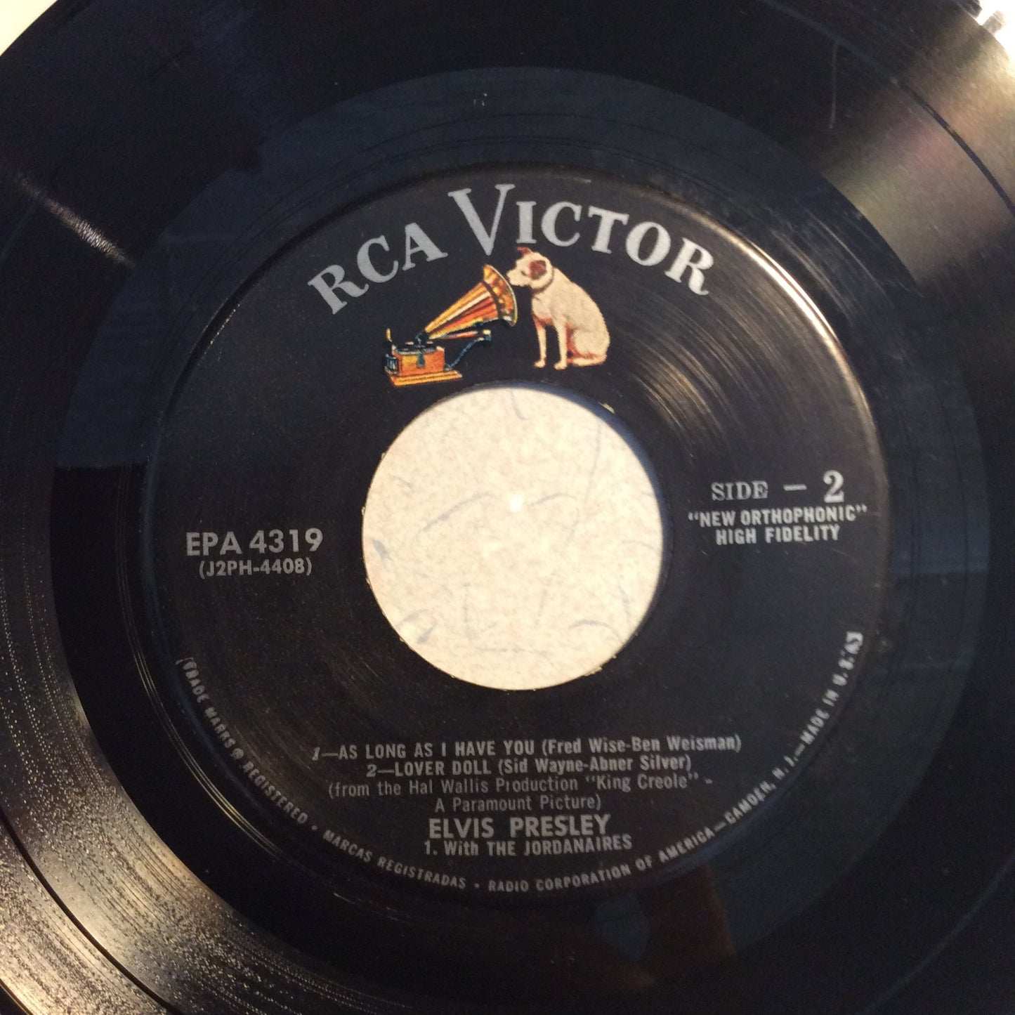Elvis Presley - King Creole Vol.1 (7" VINYL) | Very Good Plus (VG+) Very Good Plus (VG+)--