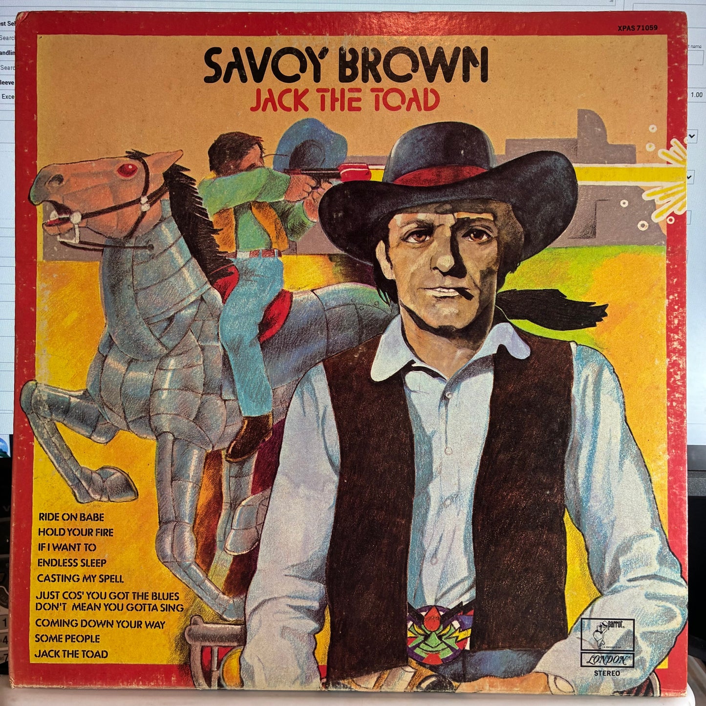 Savoy Brown - Jack The Toad (VINYL) | Very Good Plus (VG+) Excellent (EX)--