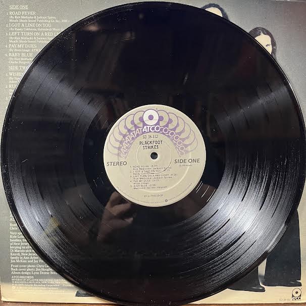 Blackfoot (3) - Strikes (VINYL) | Excellent (EX)-