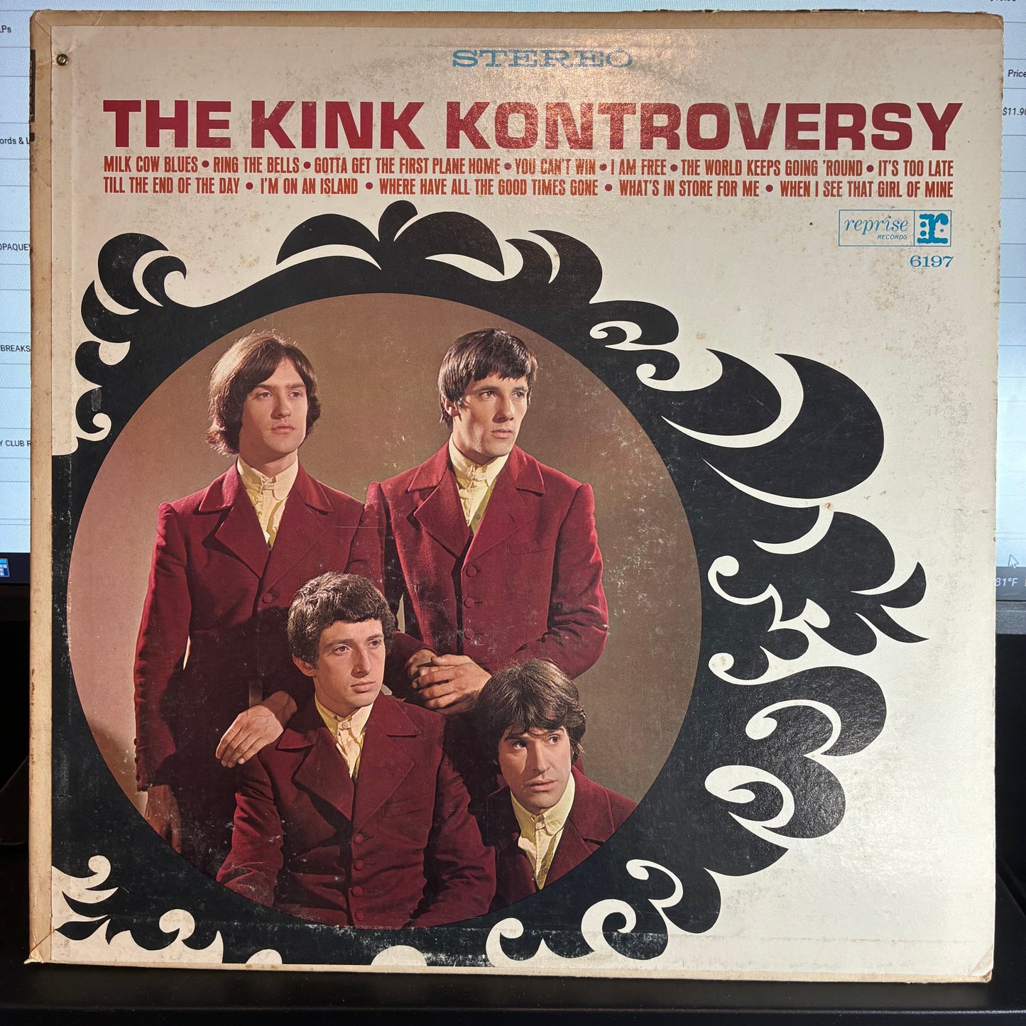 The Kinks - The Kink Kontroversy (VINYL LP Reprise Records ‎– RS-6197) | USED Very Good Plus (VG+) Very Good (VG)-