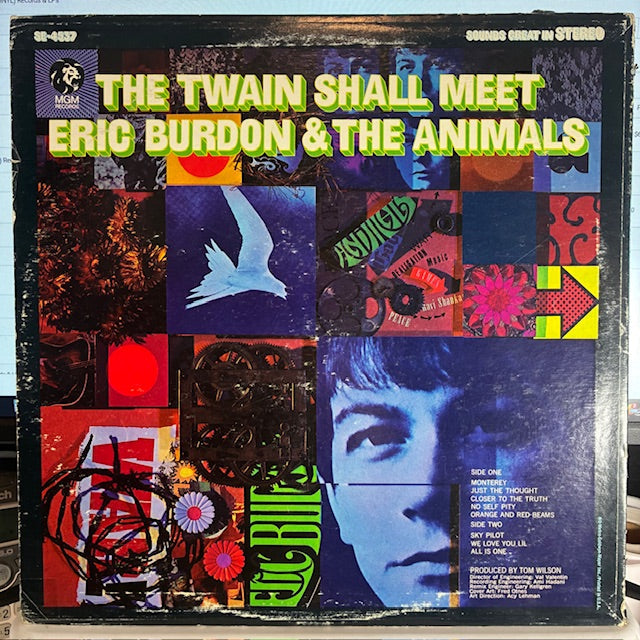 Eric Burdon & The Animals - The Twain Shall Meet (VINYL) | Very Good Plus (VG+) Very Good (VG)--