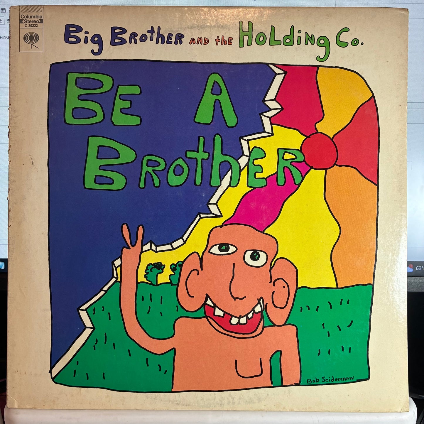 Big Brother & The Holding Company - Be A Brother (VINYL) | Very Good Plus (VG+) Very Good Plus (VG+)--