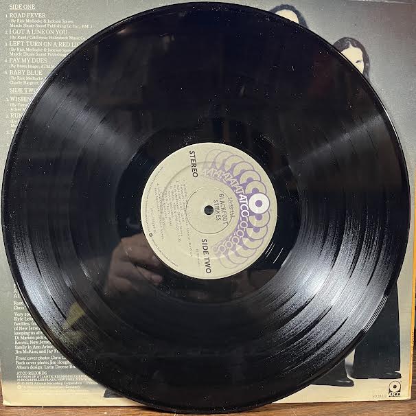 Blackfoot (3) - Strikes (VINYL) | Excellent (EX)-