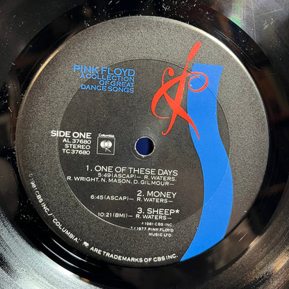 Pink Floyd - A Collection Of Great Dance Songs (VINYL) | Very Good (VG)-