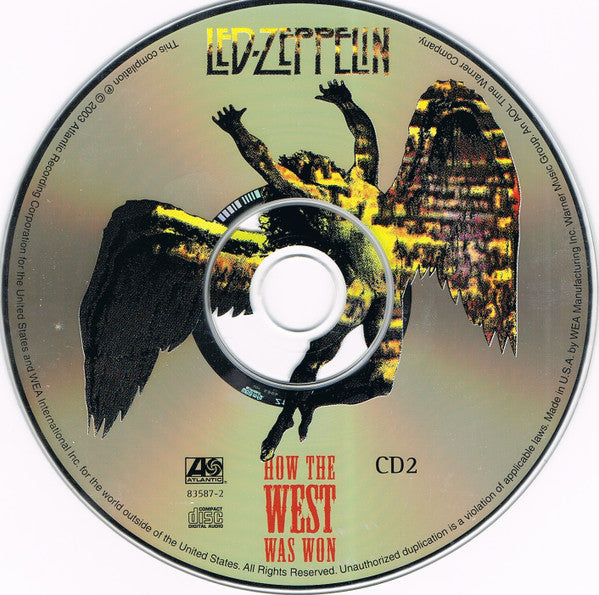 Led Zeppelin - How The West Was Won (3xCD) | Very Good Plus (VG+) Very Good (VG)-