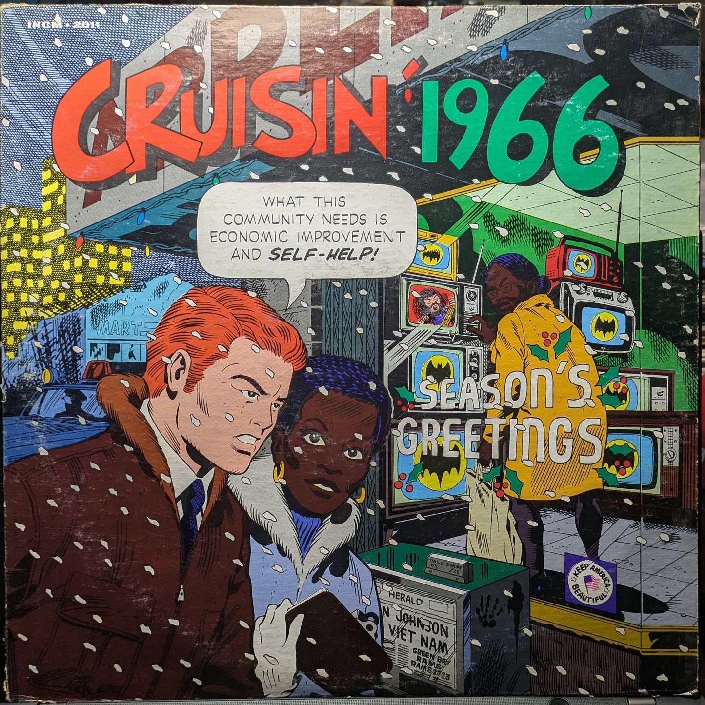 Various - Cruisin' 1966 (VINYL) | Very Good (VG)-