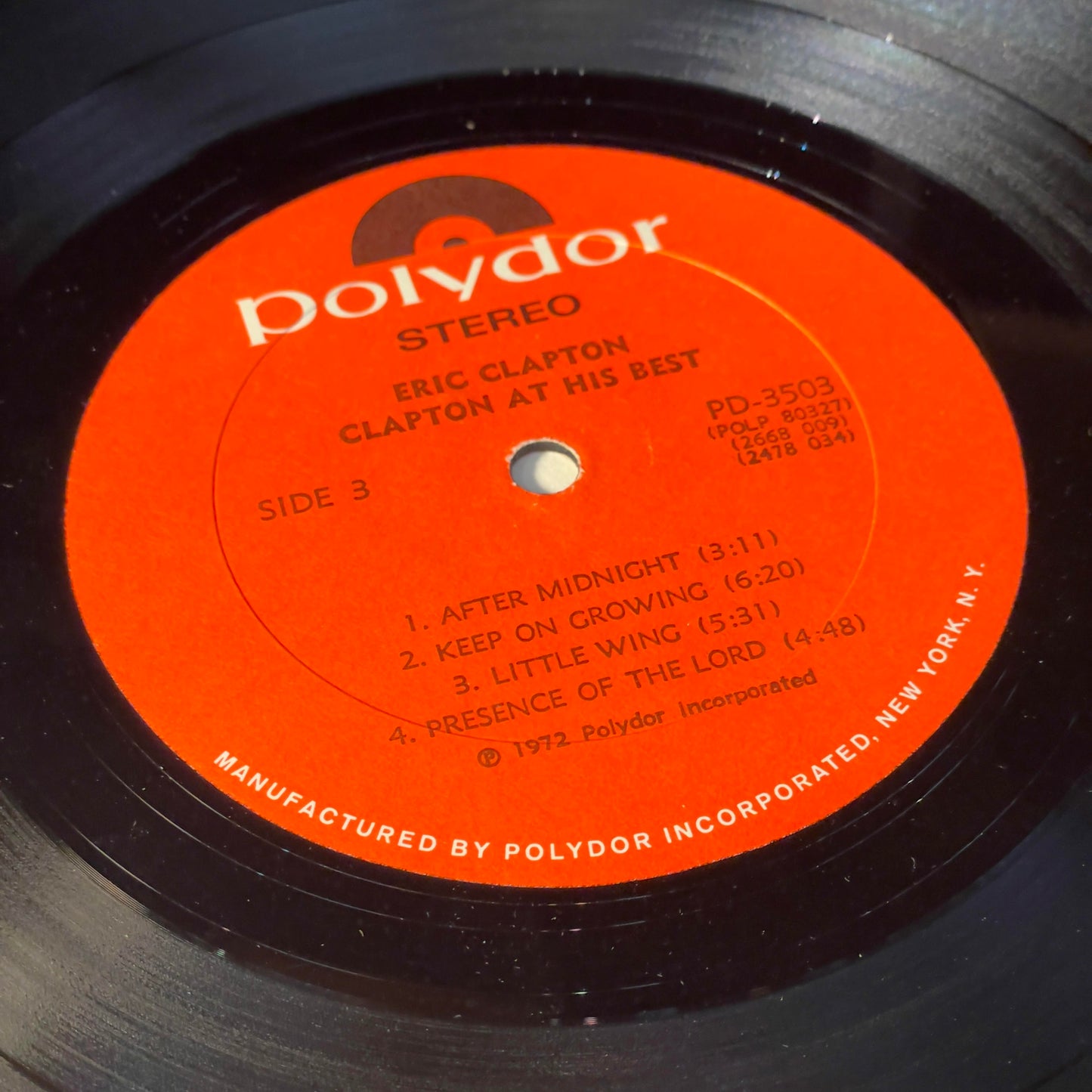 Eric Clapton - At His Best (2xVINYL) | Very Good (VG)-