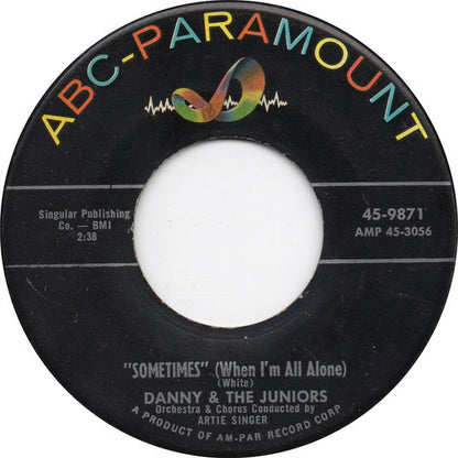 Danny & The Juniors - At The Hop / Sometimes (When I'm All Alone) | Very Good Plus (VG+) Generic--