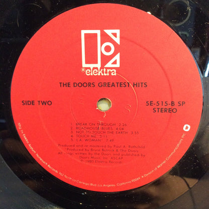 The Doors - Greatest Hits (VINYL) | Very Good Plus (VG+)-