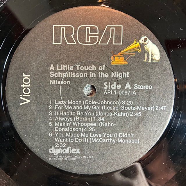 Harry Nilsson - A Little Touch Of Schmilsson In The Night (VINYL) | Excellent (EX)-