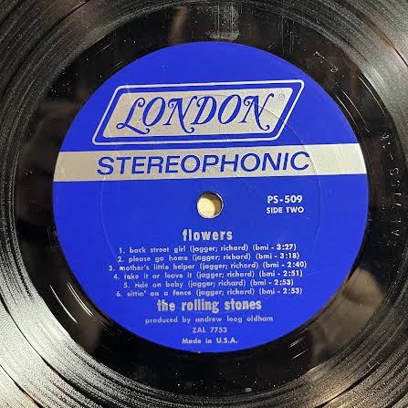 The Rolling Stones - Flowers (VINYL) | Excellent (EX)-