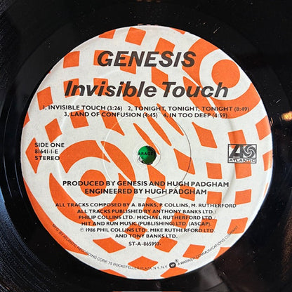 Genesis - Invisible Touch (VINYL) | Excellent (EX)-