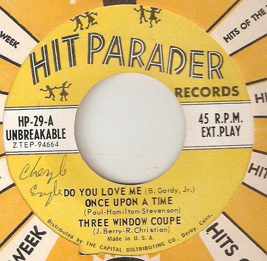 Do You Love Me (7") | Very Good Plus (VG+)--