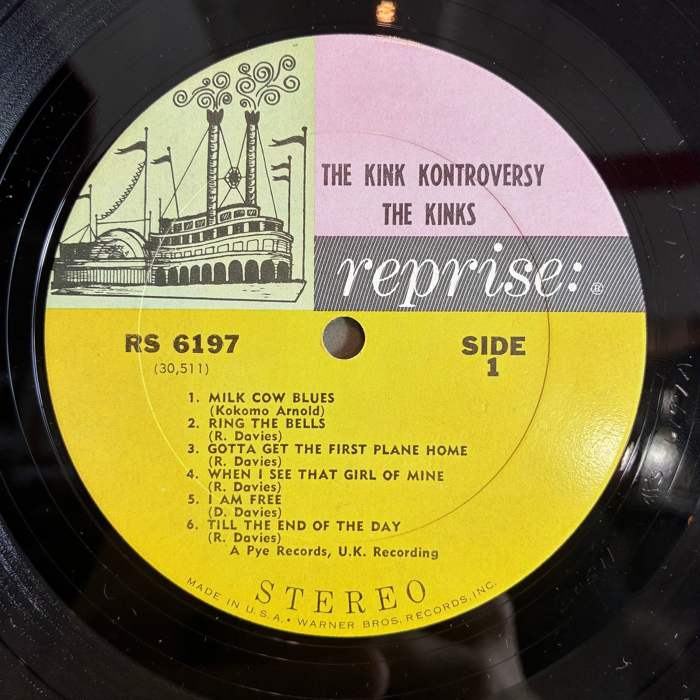 The Kinks - The Kink Kontroversy (VINYL LP Reprise Records ‎– RS-6197) | USED Very Good Plus (VG+) Very Good (VG)-
