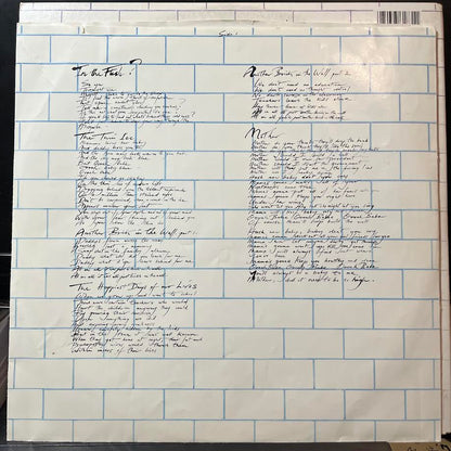 Pink Floyd - The Wall (2xVINYL) | Excellent (EX)-