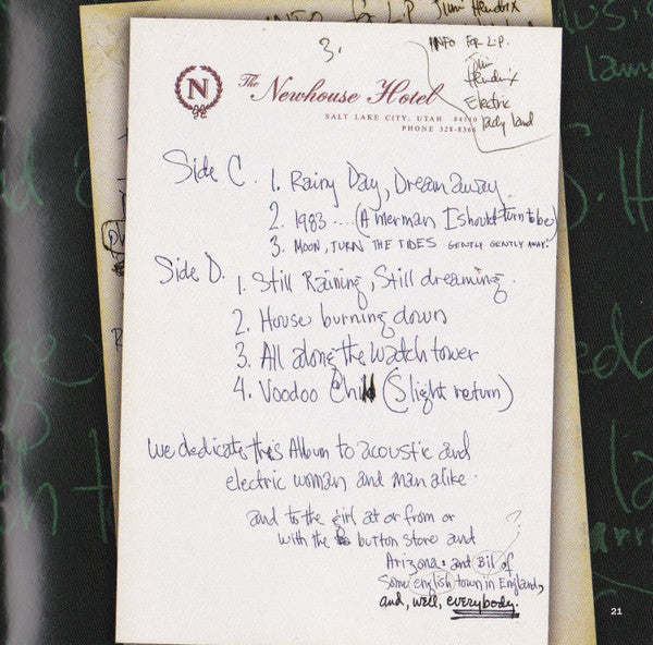 The Jimi Hendrix Experience - Electric Ladyland (CD) | Very Good Plus Plus (VG++) Near Mint (NM)--