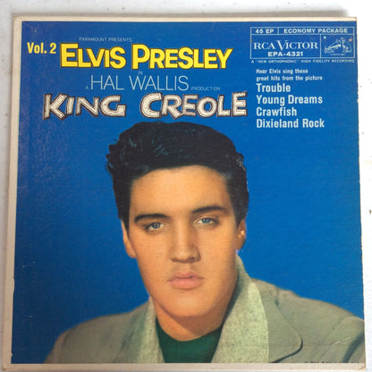 Elvis Presley - King Creole Vol.2 (7" VINYL) | Very Good (VG) Very Good Plus (VG+)--