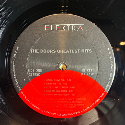 The Doors - Greatest Hits (VINYL) | Excellent (EX)-