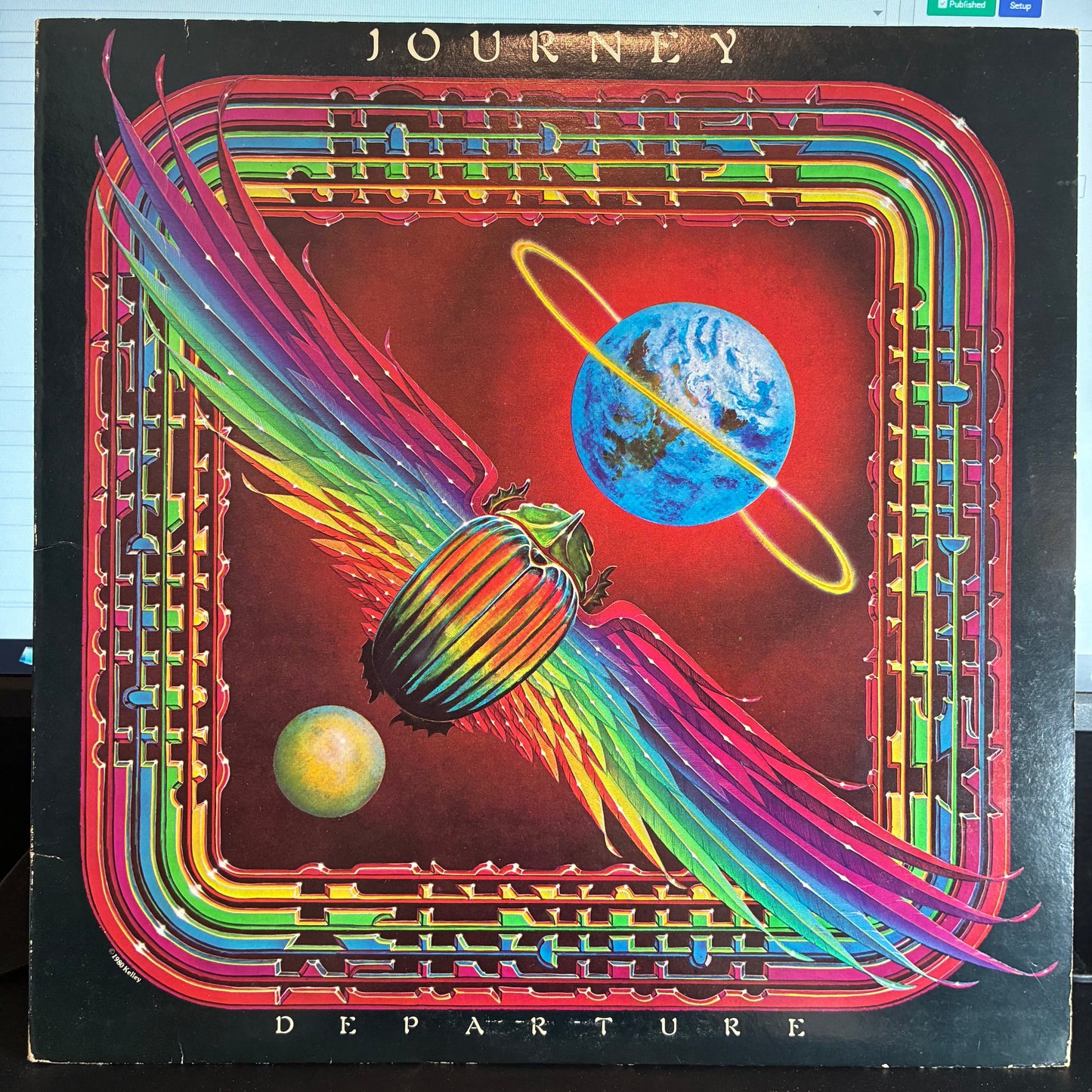 Journey - Departure (VINYL LP Columbia ‎– FC 36339) | USED Very Good Plus (VG+) Excellent (EX)-