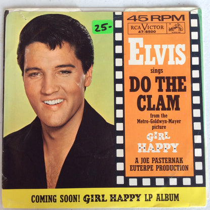 Elvis Presley - Do The Clam / You'll Be Gone (7" VINYL) | Excellent (EX)-