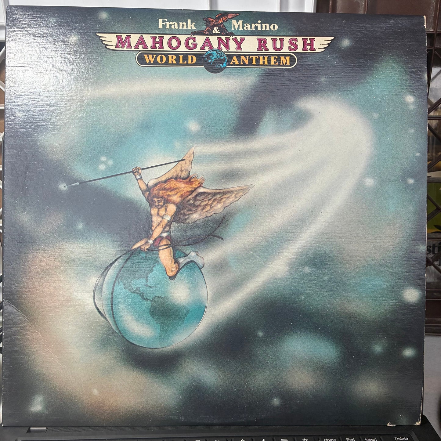 Frank Marino - World Anthem (VINYL) | Very Good Plus (VG+) Excellent (EX)--