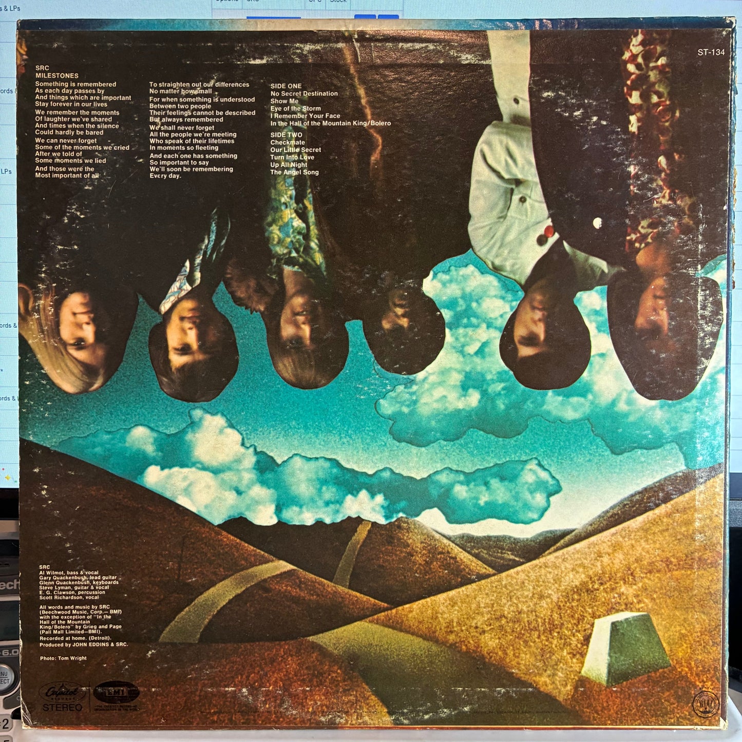 SRC - Milestones (VINYL) | Very Good Plus (VG+) Very Good Plus (VG+)-