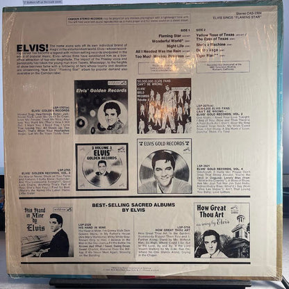 Elvis Presley - Elvis Sings Flaming Star (VINYL) | Very Good Plus (VG+) Excellent+ (EX+)--