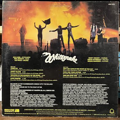 Whitesnake - Live... In The Heart Of The City (VINYL) | Very Good Plus (VG+)-
