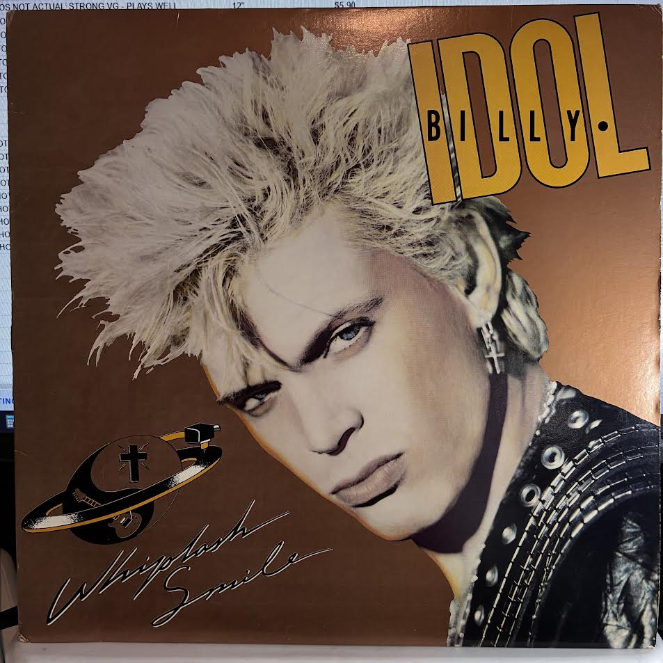 Billy Idol - Whiplash Smile (VINYL) | Very Good Plus (VG+) Excellent+ (EX+)--
