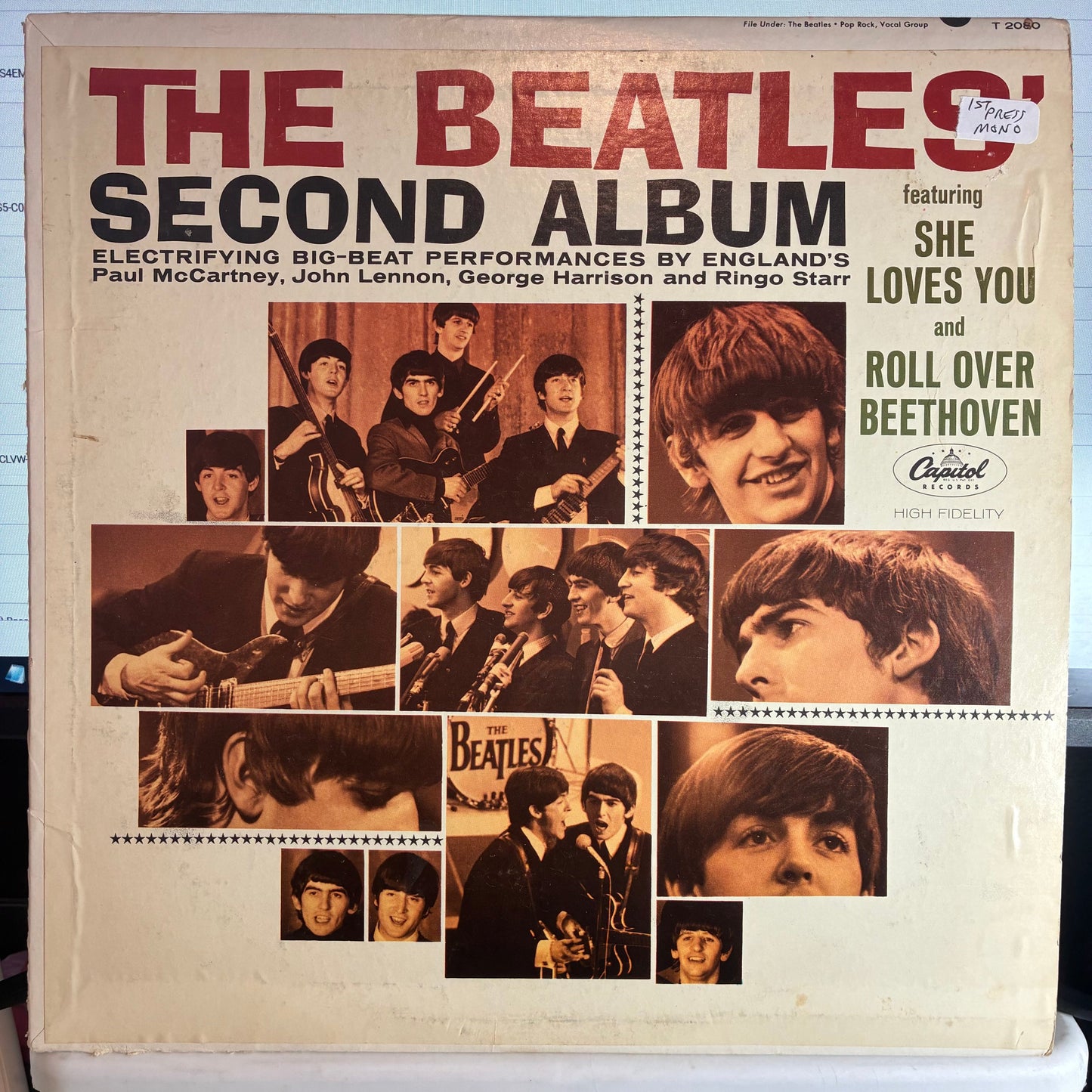 The Beatles - The Beatles' Second Album (VINYL) | Very Good Plus (VG+) Very Good Plus Plus (VG++)--