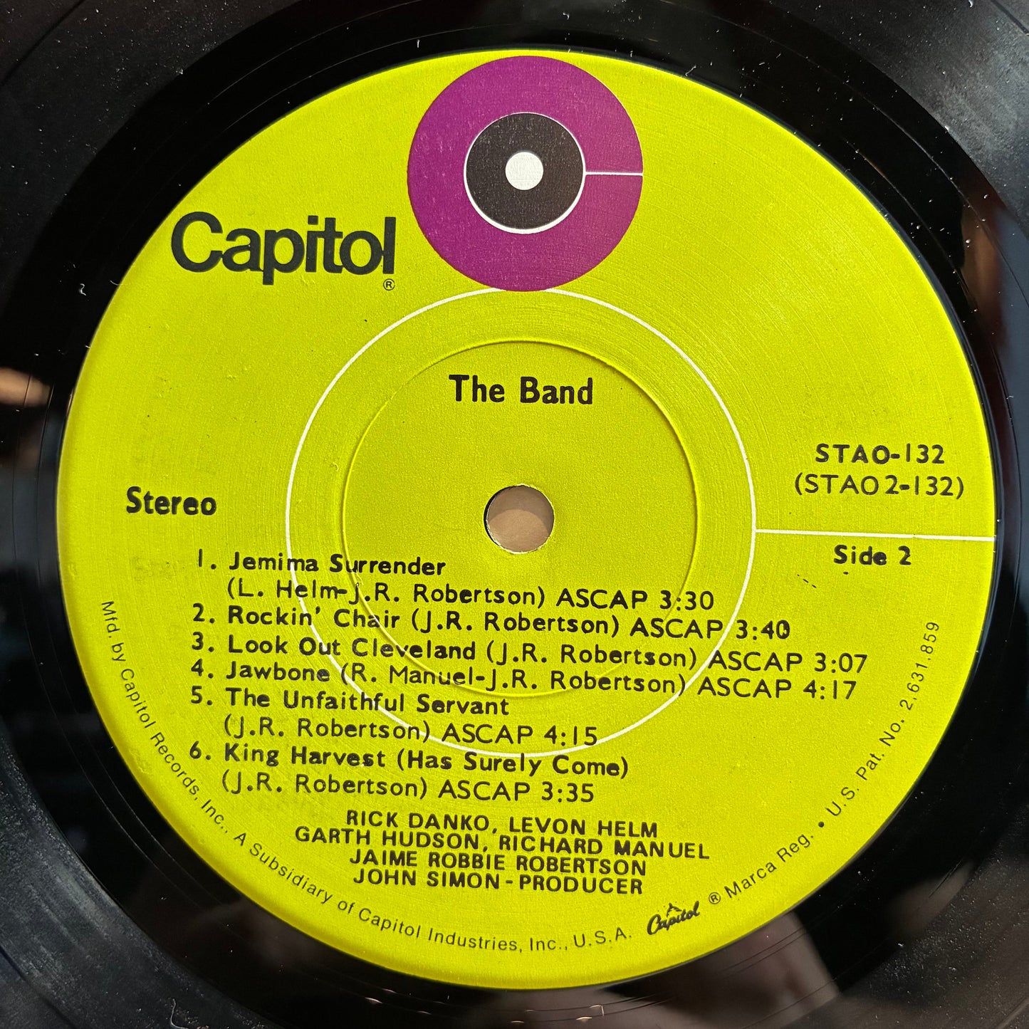 The Band - The Band (VINYL) | Very Good Plus (VG+) Excellent (EX)--