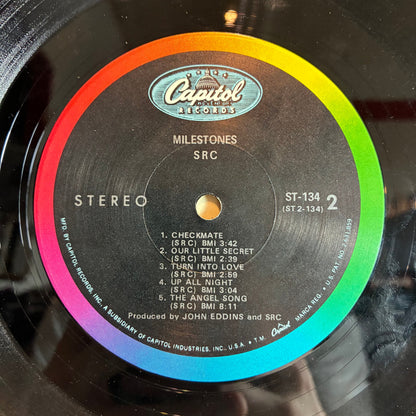 SRC - Milestones (VINYL) | Very Good Plus (VG+) Very Good Plus (VG+)-