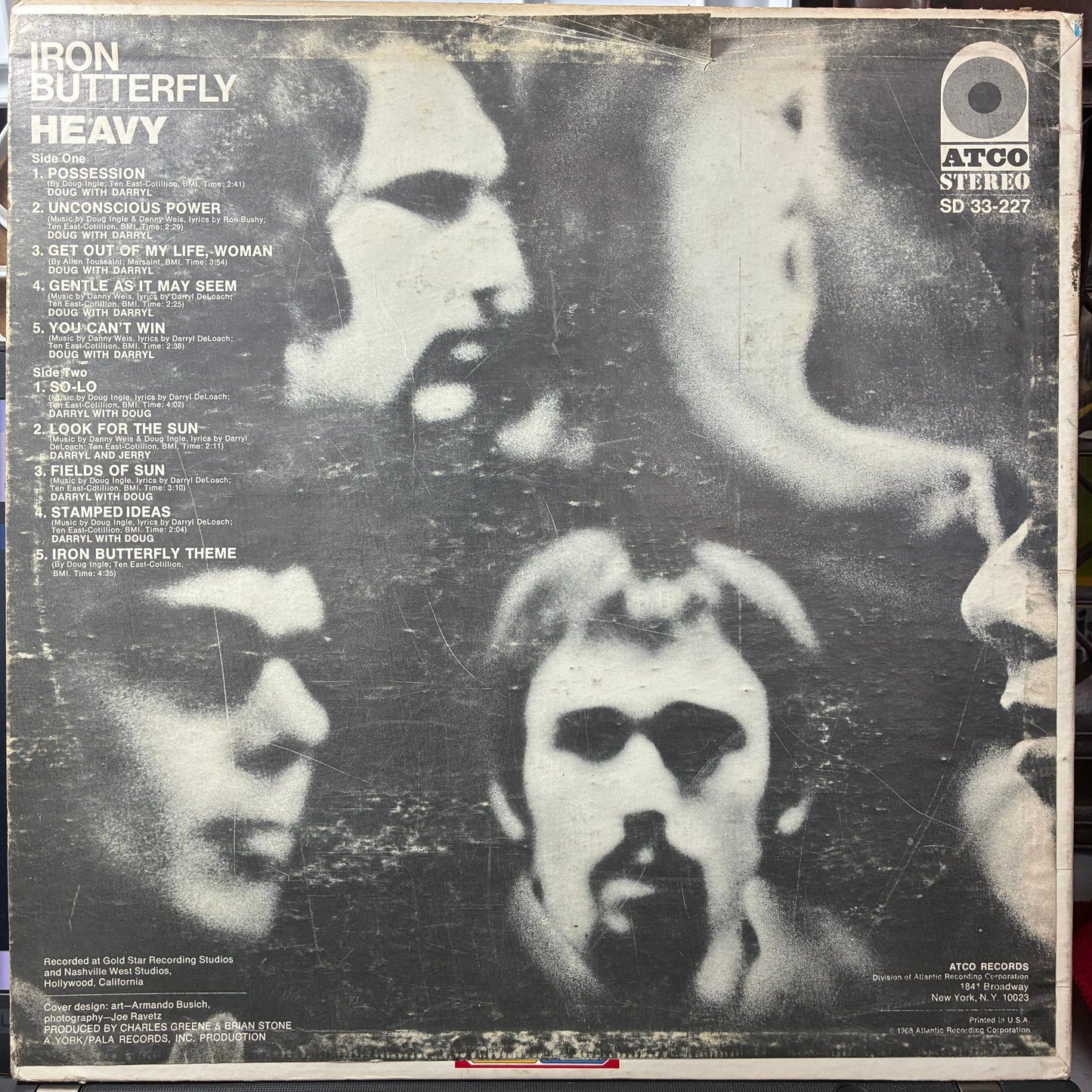 Iron Butterfly - Heavy (VINYL) | Very Good (VG) Very Good (VG)--