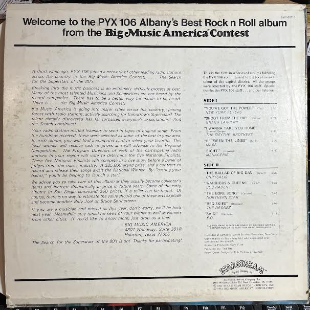 Various - PYX 106 Albany's Best Rock N Roll (VINYL) | Very Good (VG) Very Good (VG)--