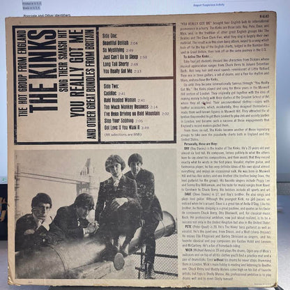 The Kinks - You Really Got Me (VINYL) | Very Good (VG) Very Good (VG)-