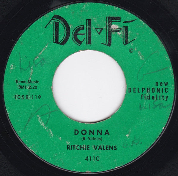 Ritchie Valens - Donna / La Bamba (7" VINYL) | Very Good (VG) Generic--