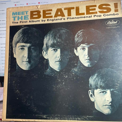 The Beatles - Meet The Beatles! (VINYL) | Very Good (VG) Very Good Plus (VG+)--