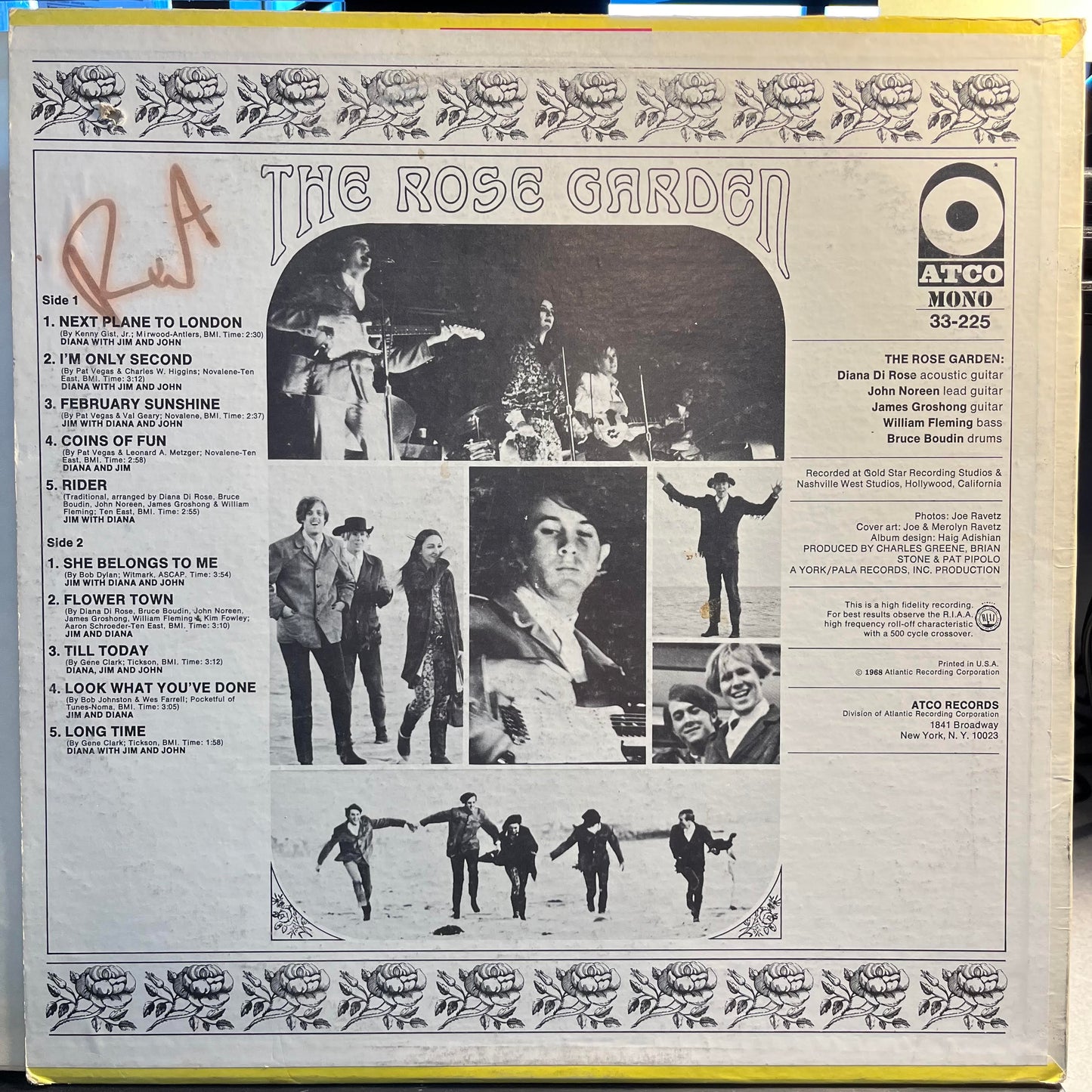 The Rose Garden - The Rose Garden | Very Good (VG) Very Good Plus (VG+)--