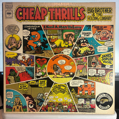 Big Brother & The Holding Company - Cheap Thrills (VINYL) | Very Good (VG) Very Good Plus (VG+)--