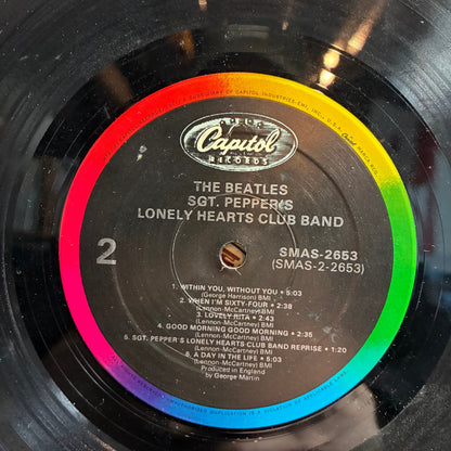 The Beatles - Sgt. Pepper's Lonely Hearts Club Band (VINYL) | Very Good (VG) Very Good Plus (VG+)--